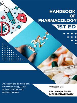 cover image of Handbook of Pharmacology